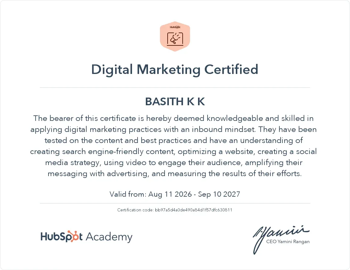 Best Digital Marketing Expert In Calicut